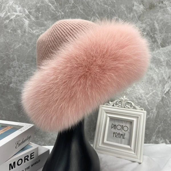 Amavelle Warm Winter Beanie Hat – Elegant Soft Rim for Women 3