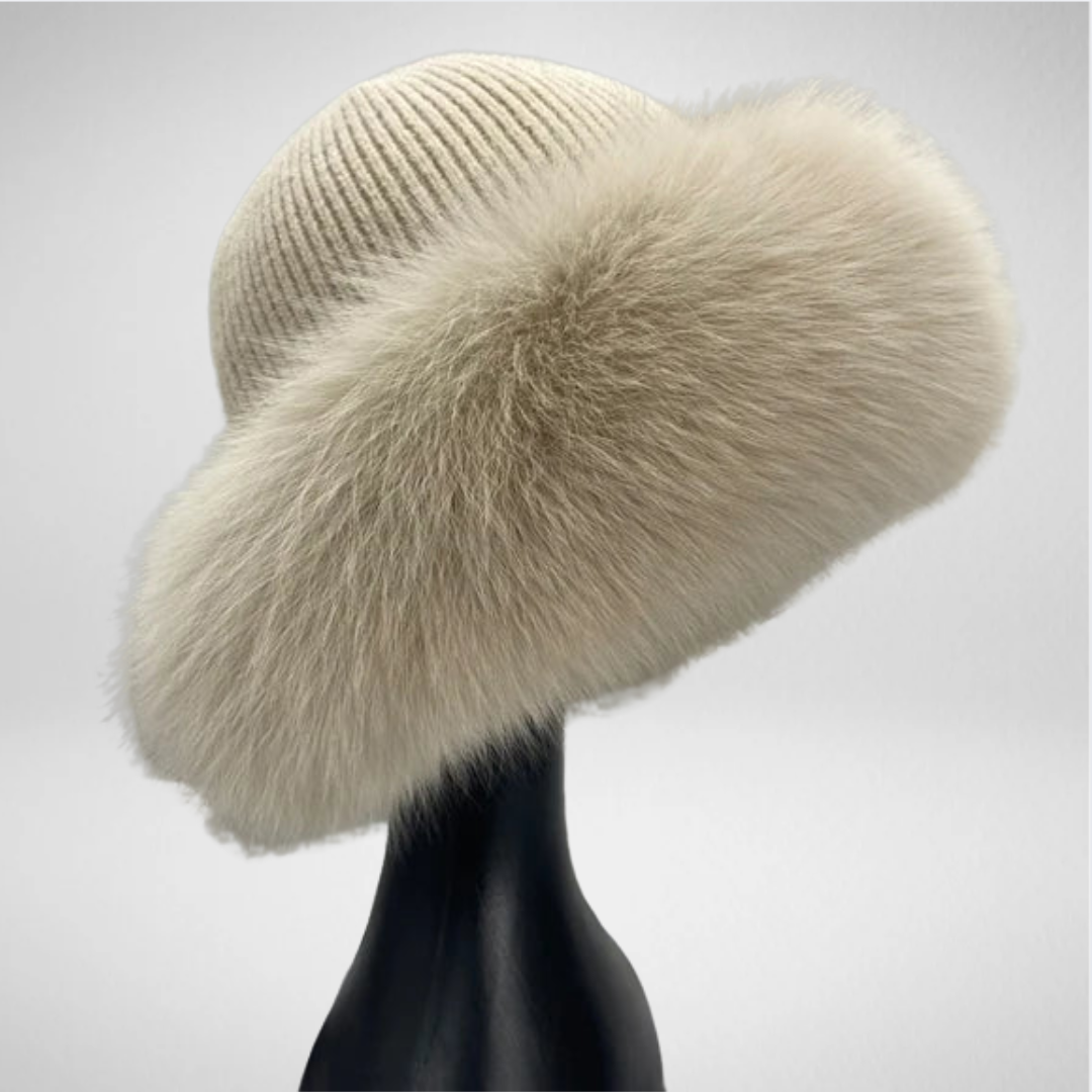 Amavelle Warm Winter Beanie Hat – Elegant Soft Rim for Women 2