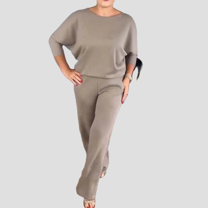 Women's 3-Piece Set Cardigan, Top & Trousers — Elegant Style 10