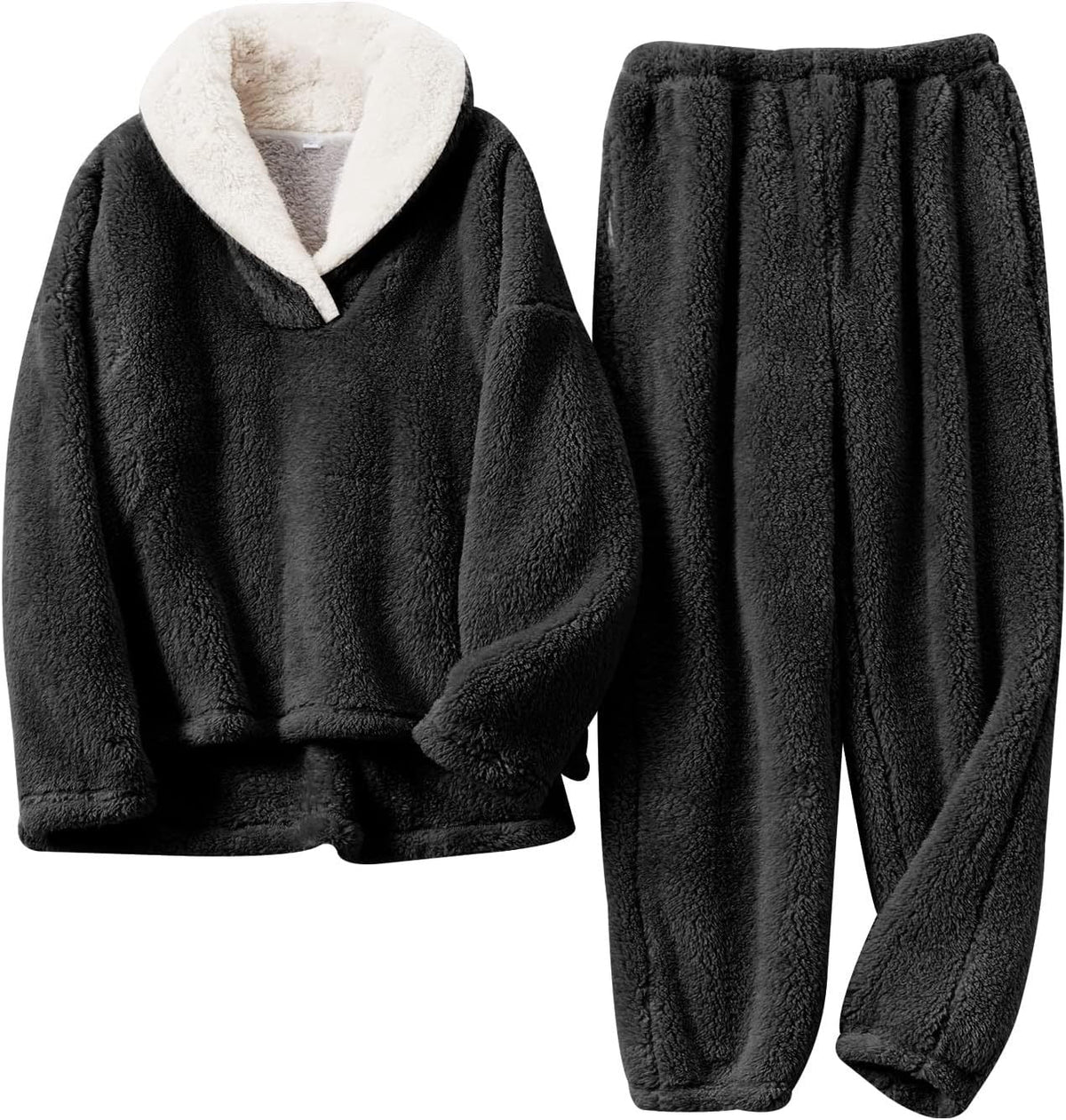 Women's Fleece Loungewear Set — 2-Piece Cozy Home Suit 3