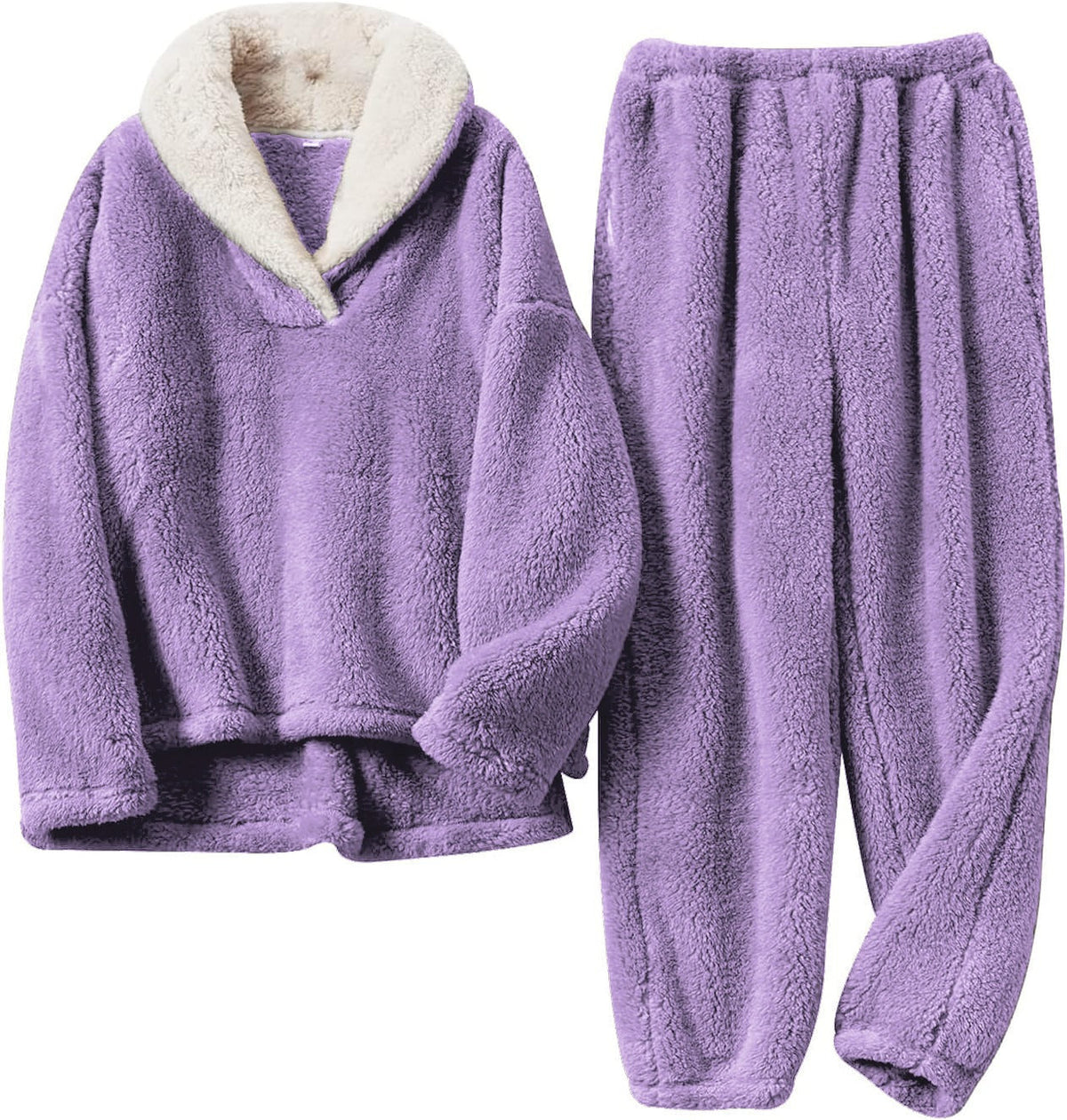Women's Fleece Loungewear Set — 2-Piece Cozy Home Suit 6