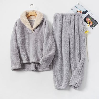 Women's Fleece Loungewear Set — 2-Piece Cozy Home Suit 7