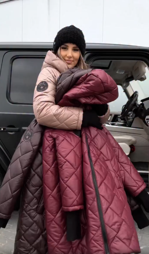 Bogna Quilted Puffer Jacket with Hood — Women's Winter Coat 12