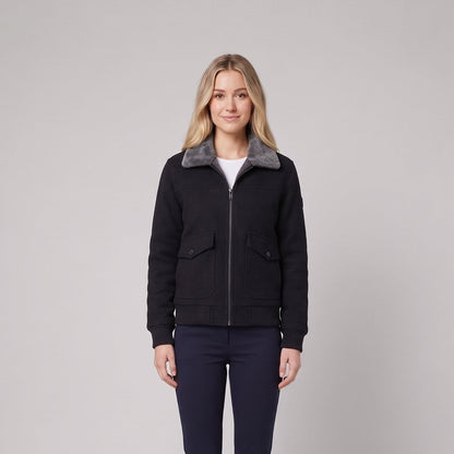 Women's Faux-Fur Lined Jacket — Soft, Warm & Chic 1