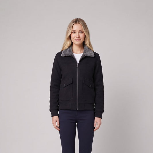 Women's Faux-Fur Lined Jacket — Soft, Warm & Chic 1