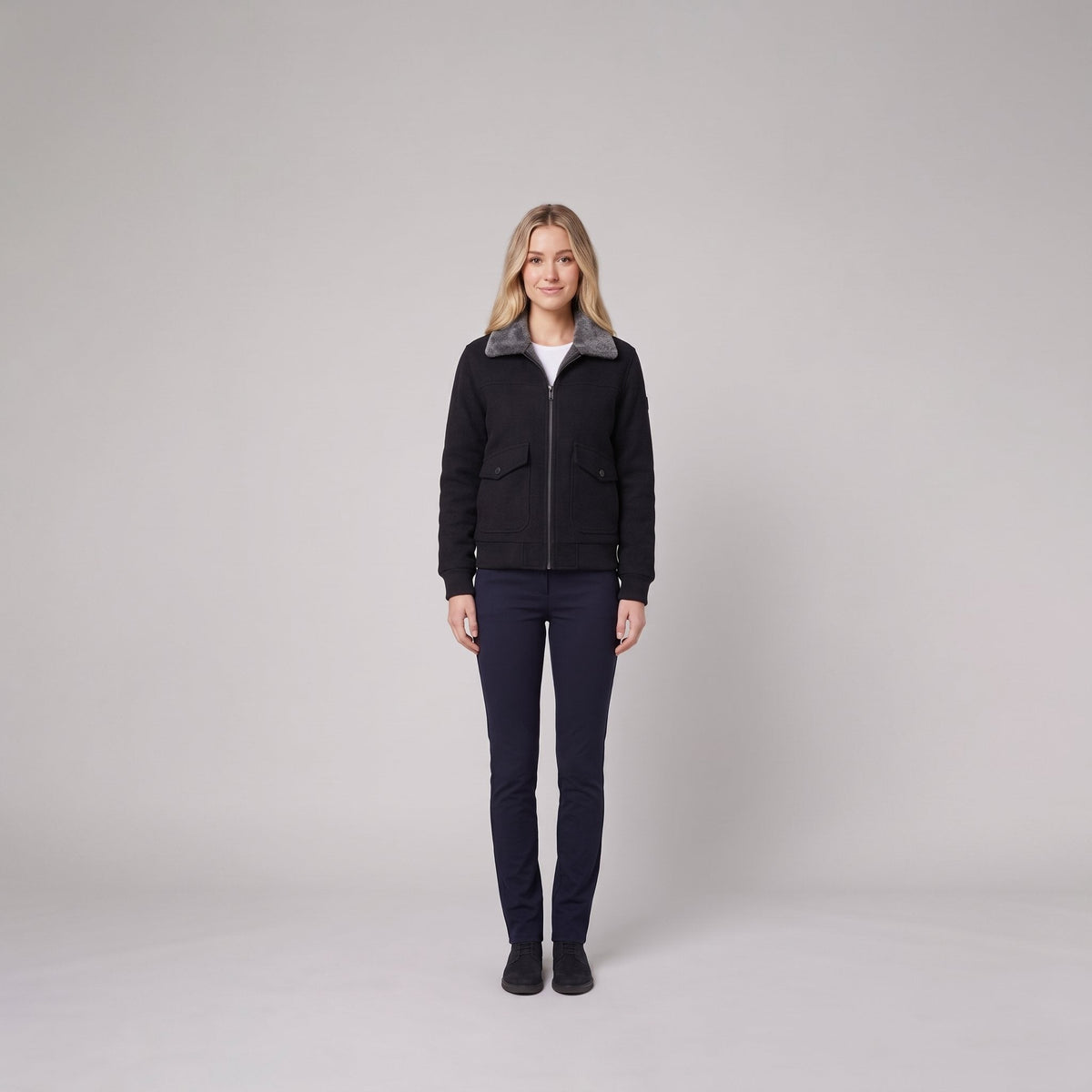 Women's Faux-Fur Lined Jacket — Soft, Warm & Chic 2