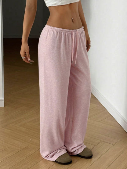 Women's Wide Leg Sweatpants — Relaxed Fit with Drawstring 10