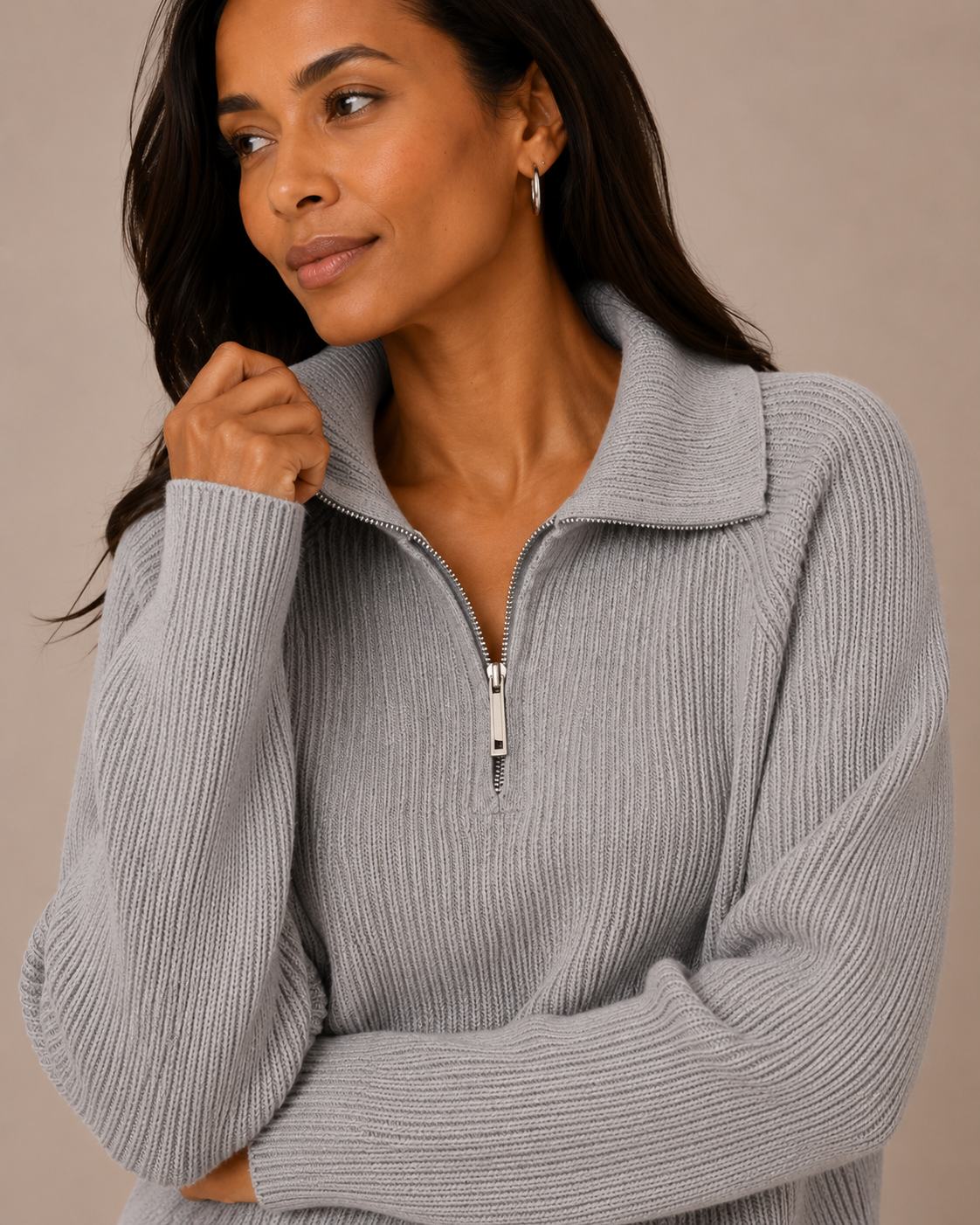 Jackyee – Damen – Feinstrick – Eleganter Pullover