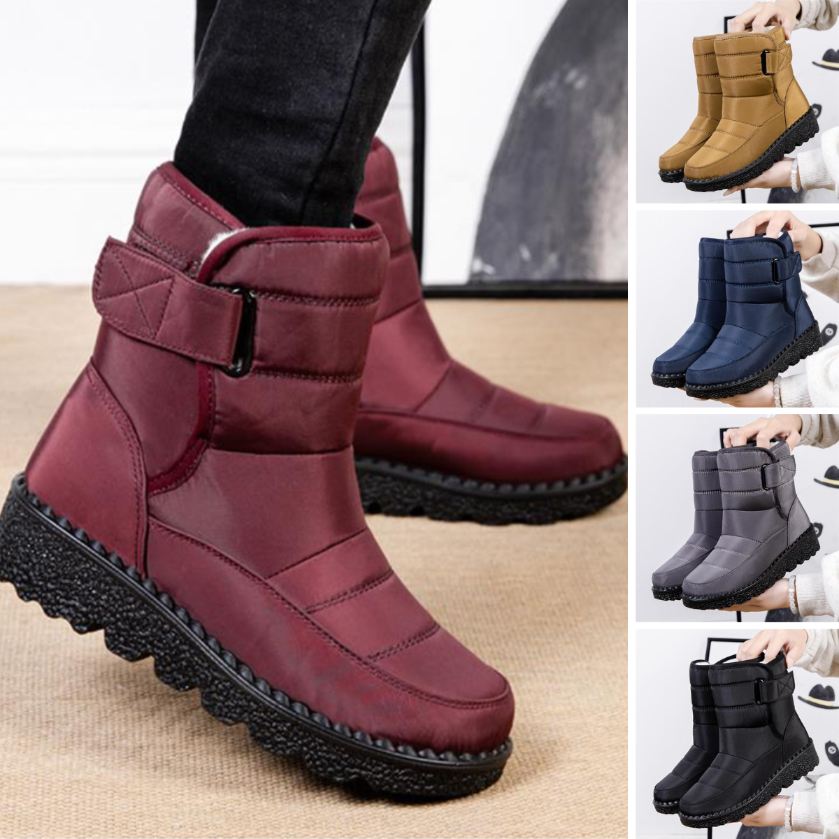 Winterstiefel Damen — Wasserdicht & Rutschfest 7
