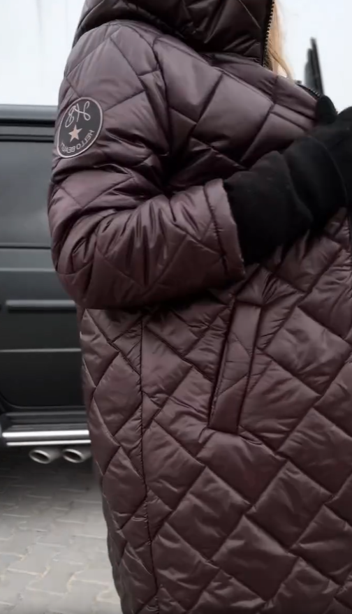 Bogna Quilted Puffer Jacket with Hood — Women's Winter Coat 9