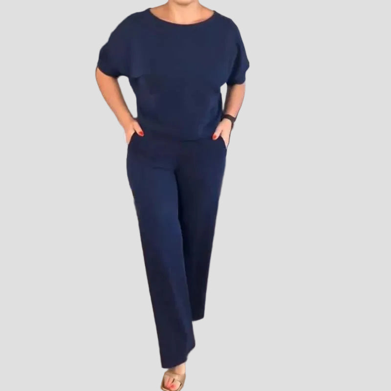 Women's 3-Piece Set Cardigan, Top & Trousers — Elegant Style 11