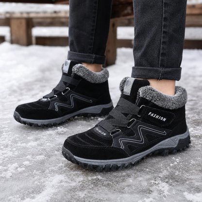Women's Lined Winter Ankle Boots — Non-Slip Fleece Lining 1