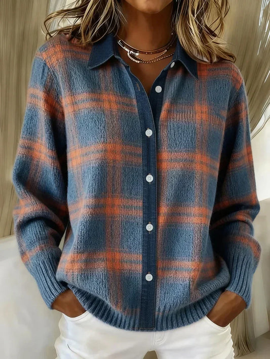 Sarah Women's Longline Cardigan — Elegant Button-Front 1