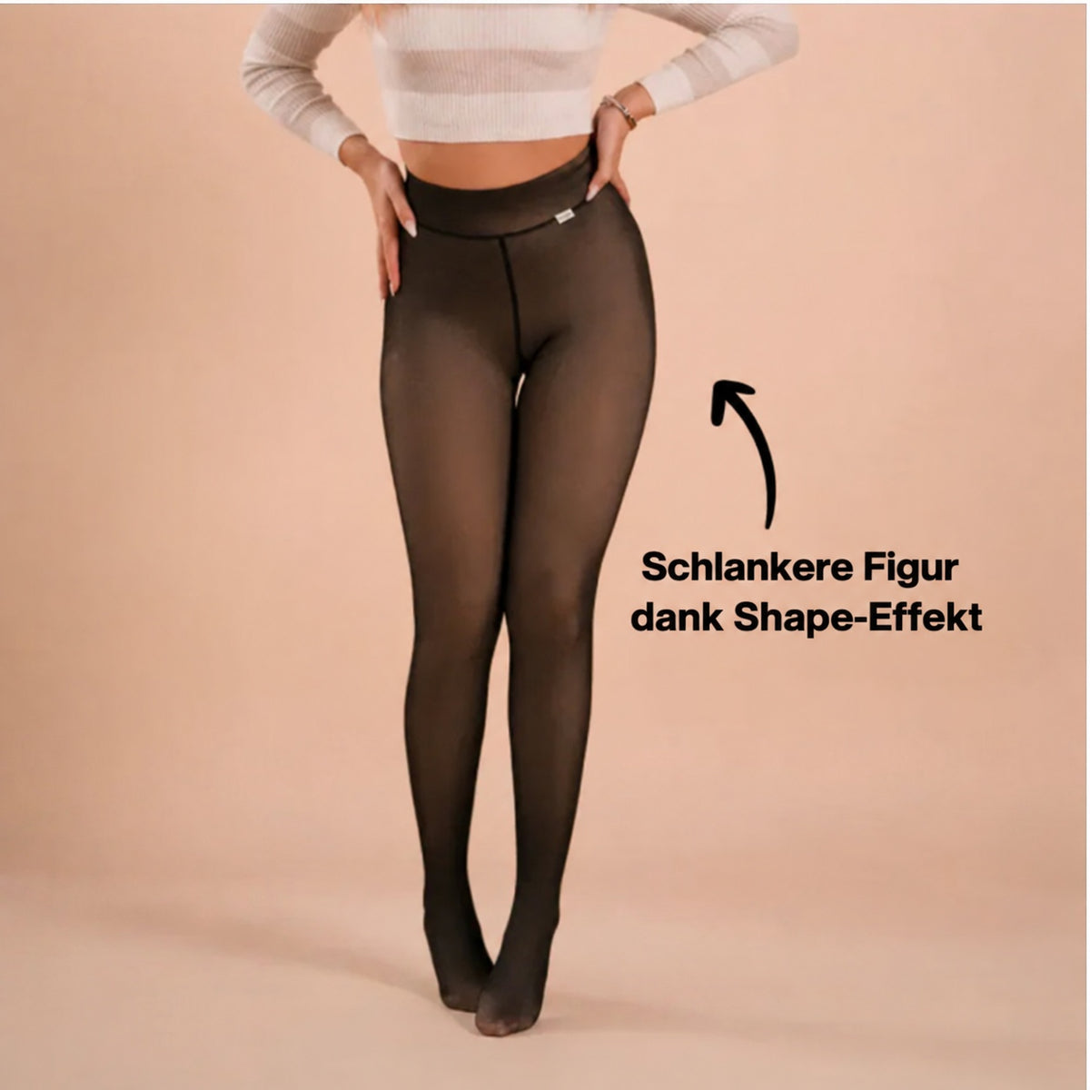 Fleece Thermo-Leggings Damen — Warm & Blickdicht Winterstrumpfhose