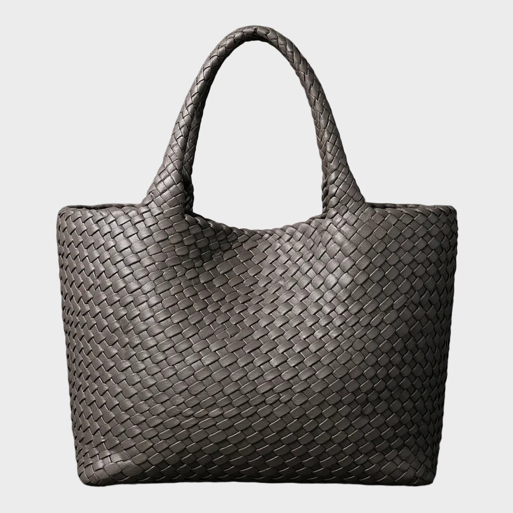 Handwoven Leather Tote Bag — Soft, Spacious & Timeless 6
