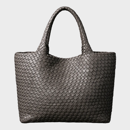 Handwoven Leather Tote Bag — Soft, Spacious & Timeless 6