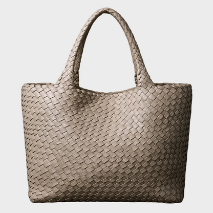 Handwoven Leather Tote Bag — Soft, Spacious & Timeless 7