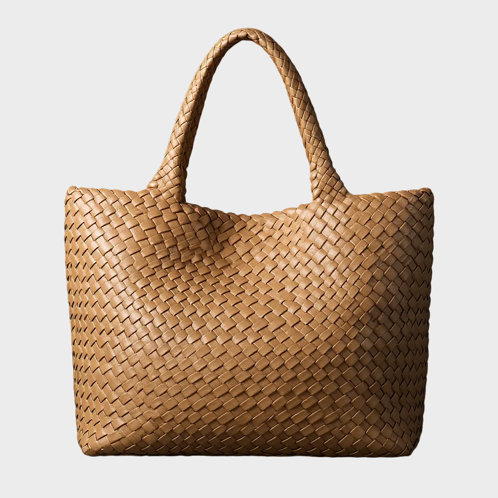 Handwoven Leather Tote Bag — Soft, Spacious & Timeless 5