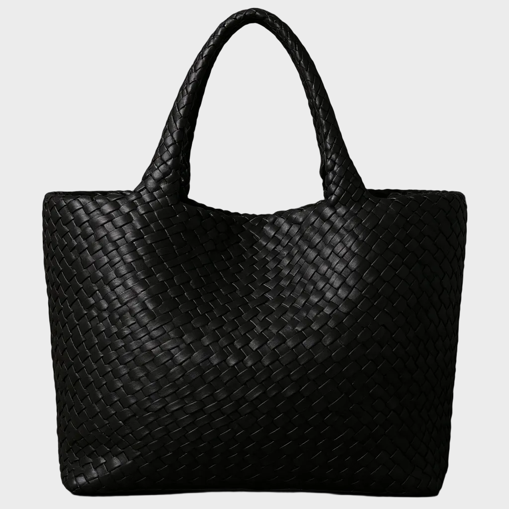 Handwoven Leather Tote Bag — Soft, Spacious & Timeless 8