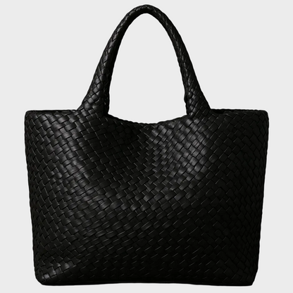 Handwoven Leather Tote Bag — Soft, Spacious & Timeless 8