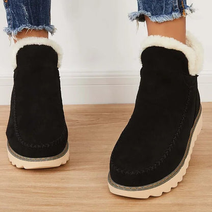 Freyolt Women's Lined Ankle Boots — Platform Winter Boots 4