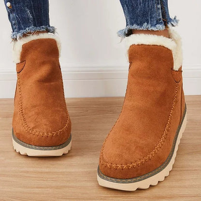 Freyolt Women's Lined Ankle Boots — Platform Winter Boots 5