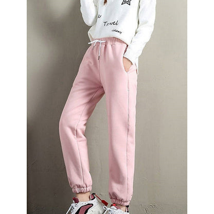 Women's Fleece Jogger Pants Warm — High Waist Relaxed Fit 5