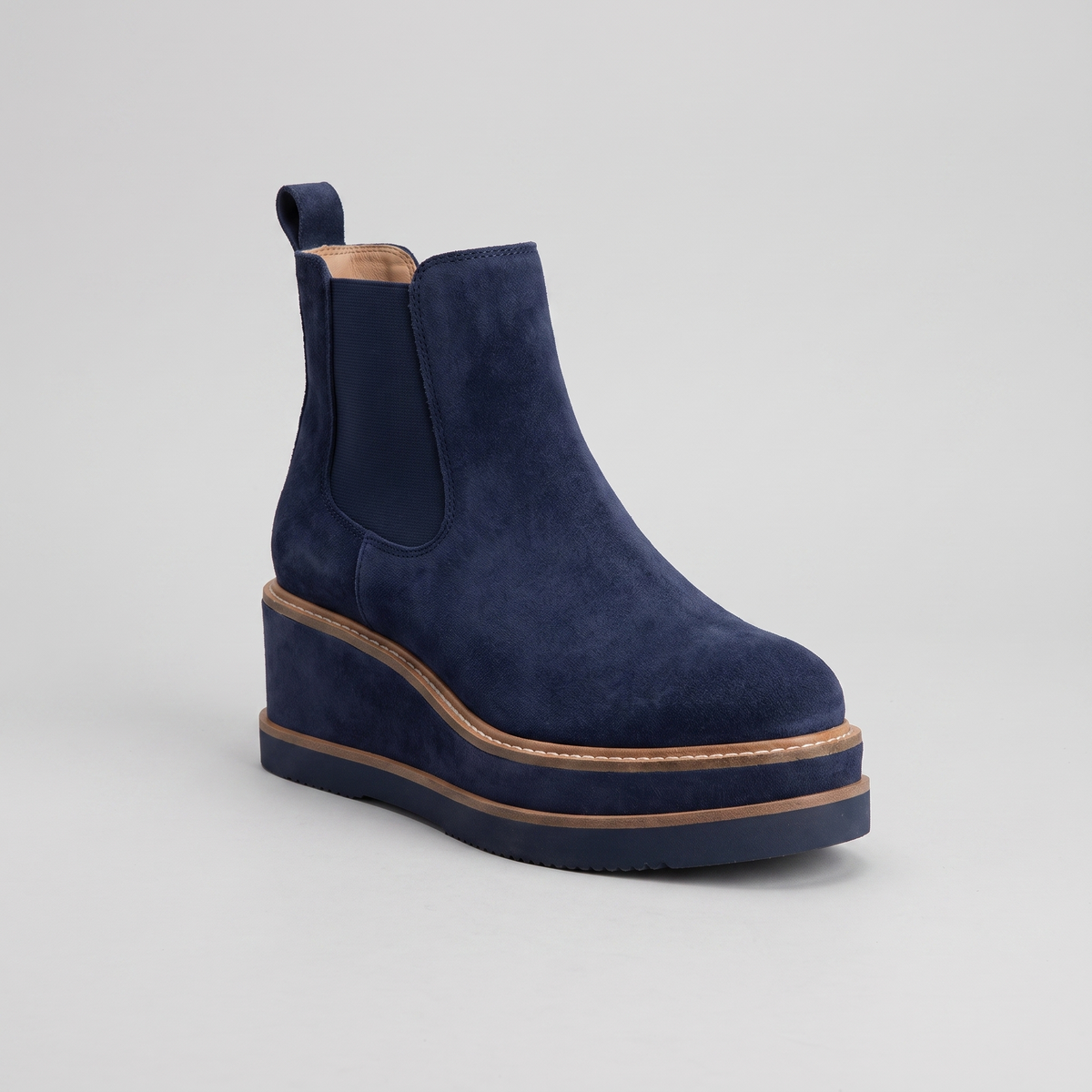 Chelsea Ankle Boots Damen in Blau