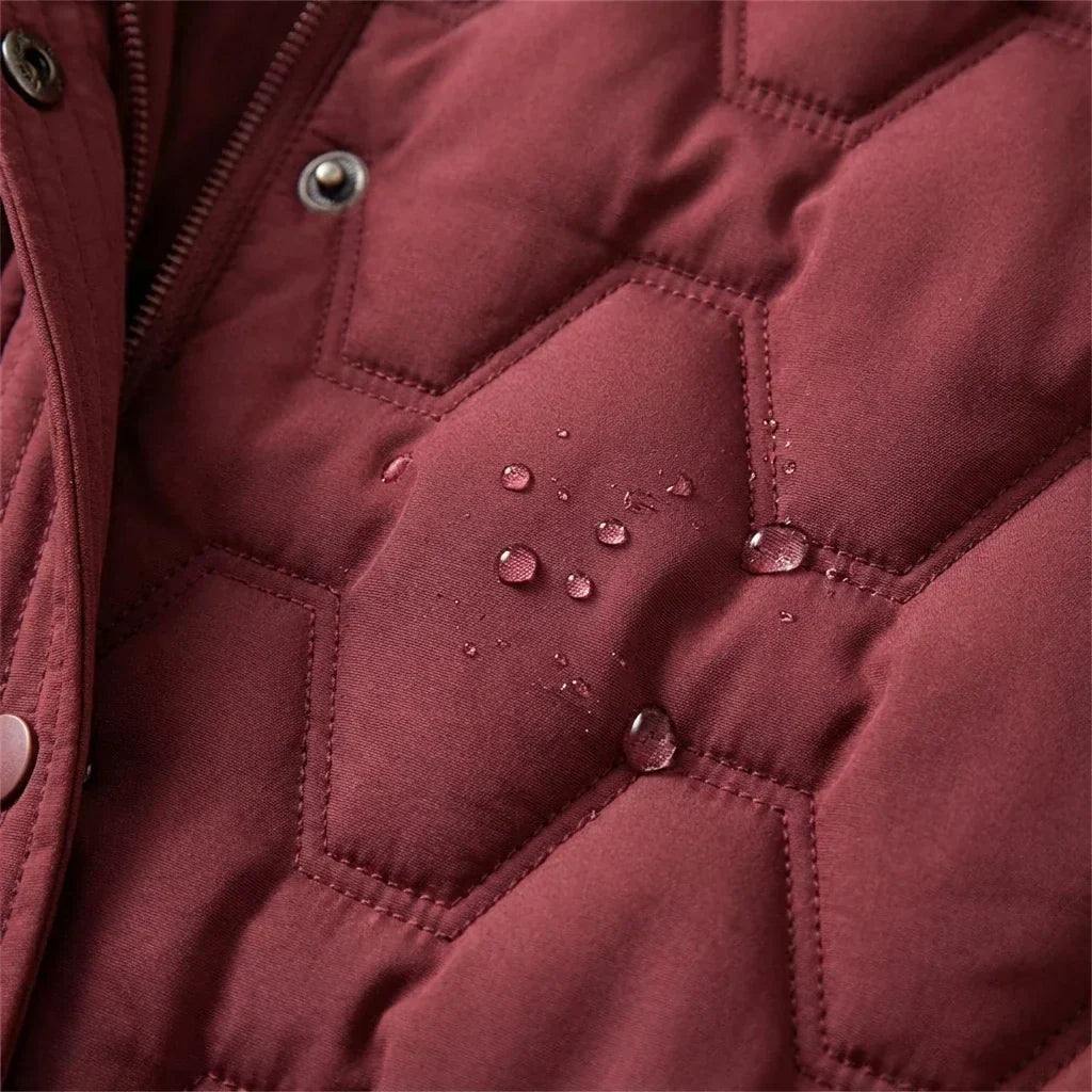 Lizza Longline Hooded Down Coat — Waterproof Winter Jacket 5