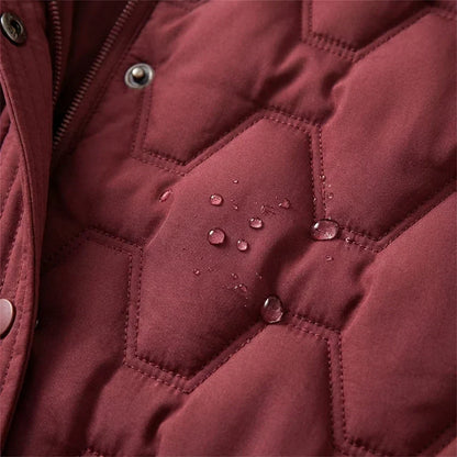 Lizza Longline Hooded Down Coat — Waterproof Winter Jacket 5