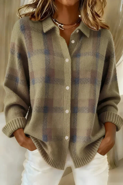 Sarah Women's Longline Cardigan — Elegant Button-Front 4