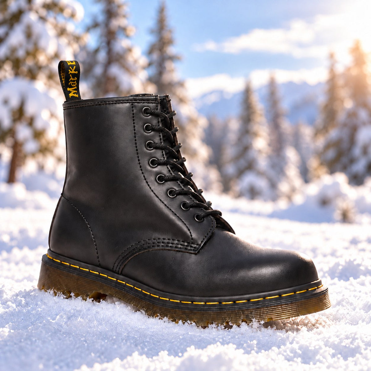 Marten Unisex Schnürboots aus Echtleder