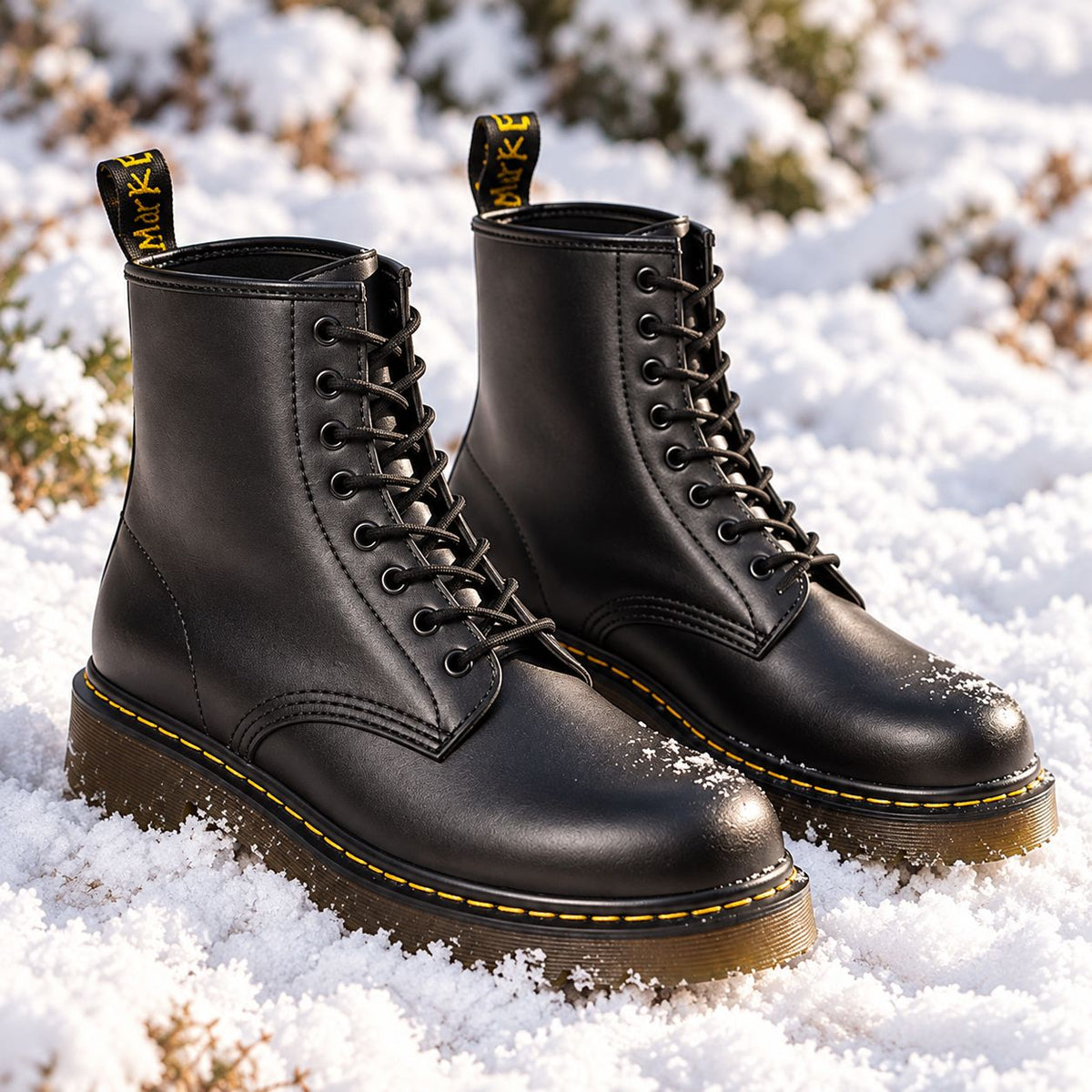 Marten Unisex Schnürboots aus Echtleder – Ansicht 2