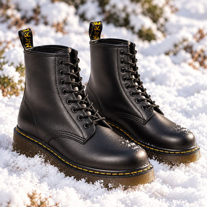 Marten Unisex Schnürboots aus Echtleder – Ansicht 2
