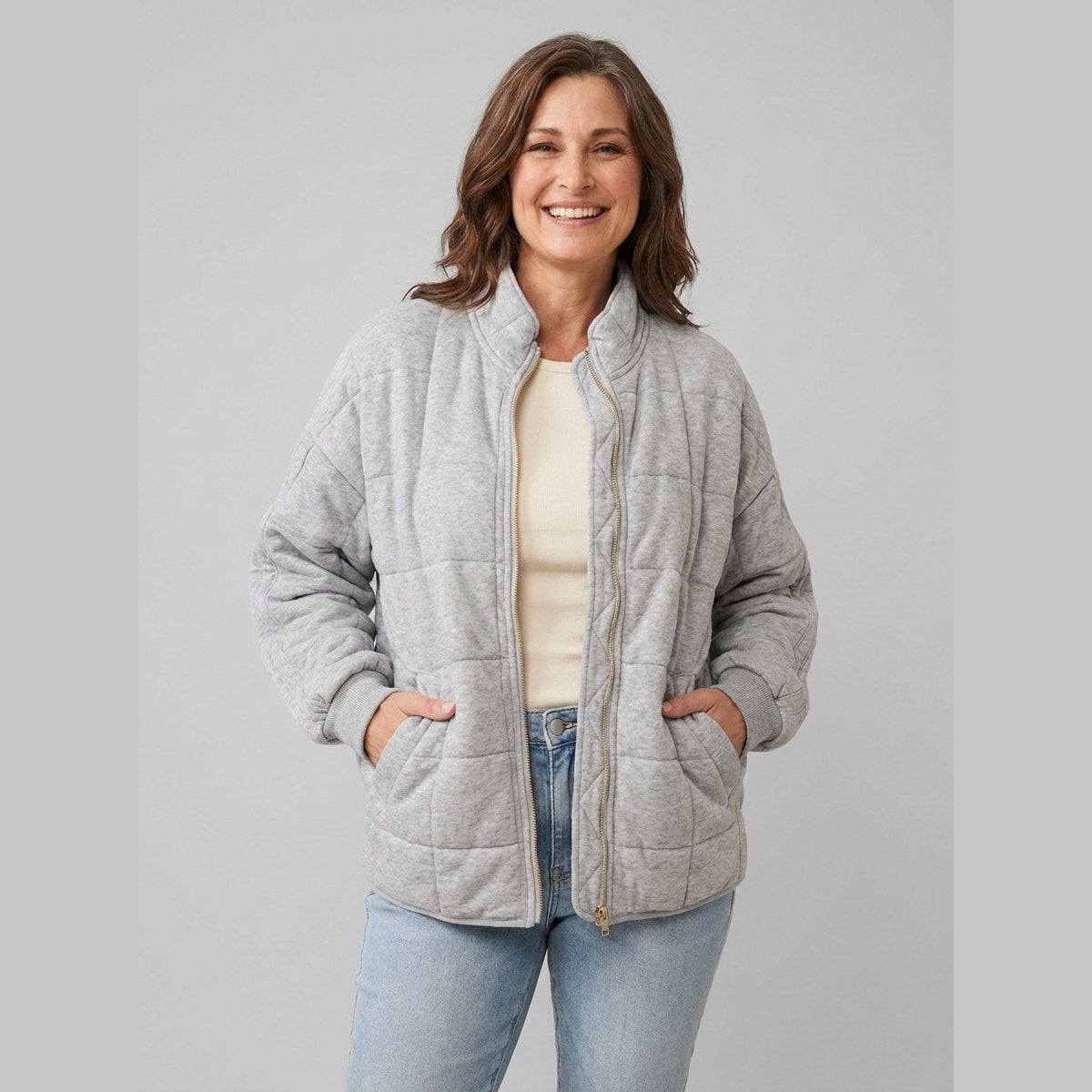 Women's Oversized Mid-Season Coat — Lightweight & Elegant 5