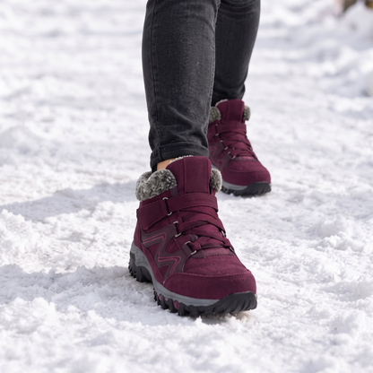 Women's Lined Winter Ankle Boots — Non-Slip Fleece Lining 11