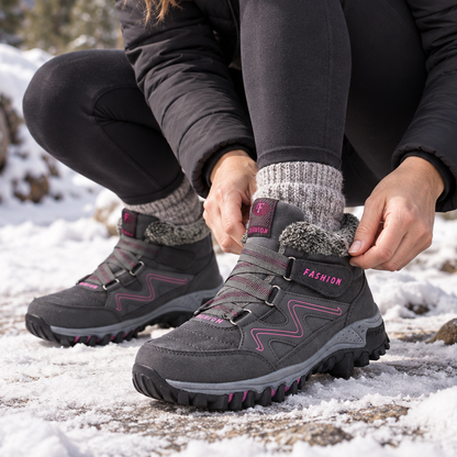 Women's Lined Winter Ankle Boots — Non-Slip Fleece Lining 14