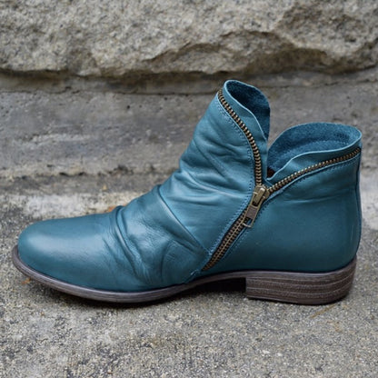 Women's Leather Ankle Boots Autumn — Stylish & Comfortable 5