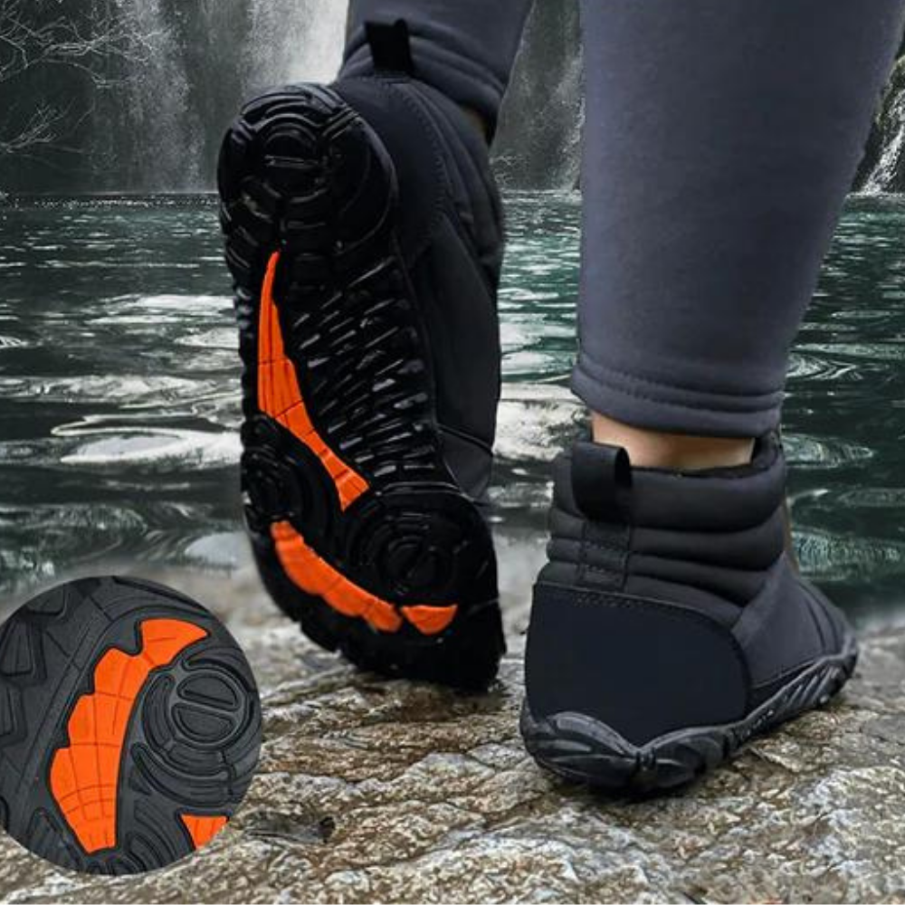 Winter Barfußschuhe Gefüttert — Breite Zehenbox 10