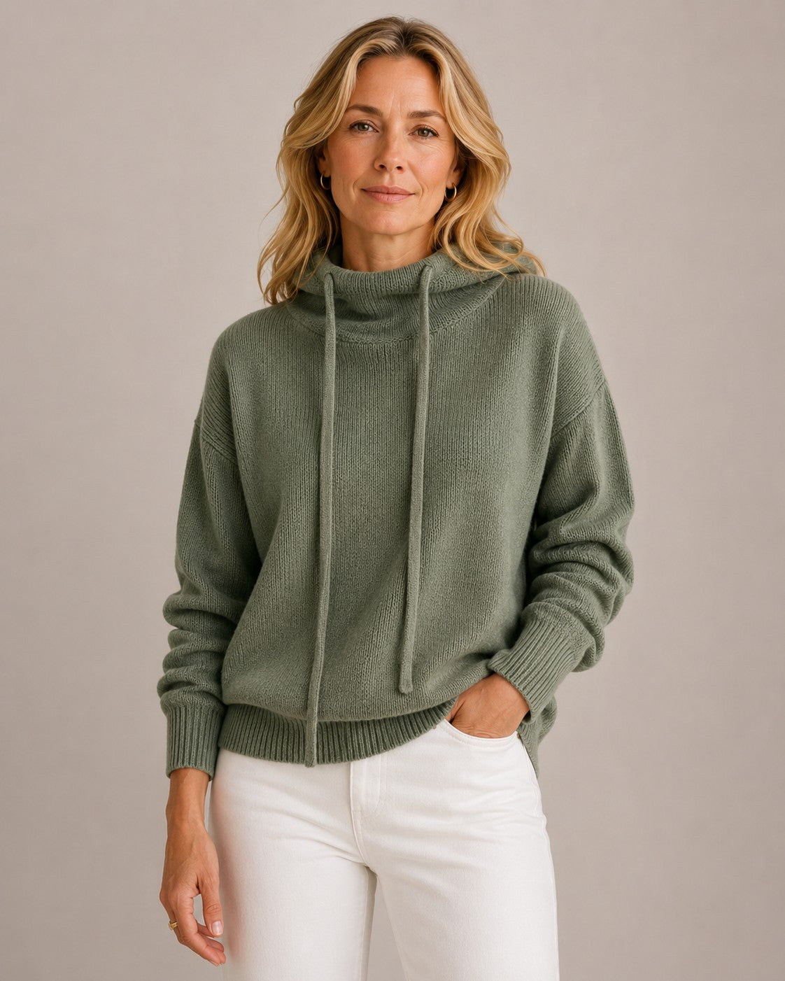 Jackyee – Damen – Kuschelfleece – Kapuzenpullover